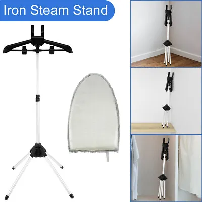 Iron Steam Stand Set With Hand-held Ironing Board Rack Heavy Duty Handheld◺ • $34.79