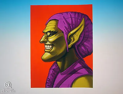 Green Goblin Mondo Mike Mitchell Portrait Print Marvel Comics Rare Giclee Proof • $99.99