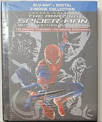 The Amazing Spider-Man Collection Blu-ray 3 Disc Limited Edition Digibook NEW • $13.99