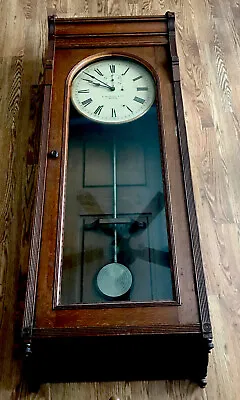 E. Howard No. 89 Regulator Oak Weight Driven Wall Clock • $4899.99