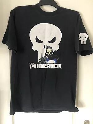 Rare Vintage Marvel The Punisher  2002 T Shirt  Superhero Comic L  • £45