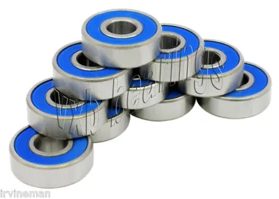 Pack Of 10 Ball Bearing R12 2RS 3/4  Stainless Steel Grade 440C Sealed RS R12RS • $148.34