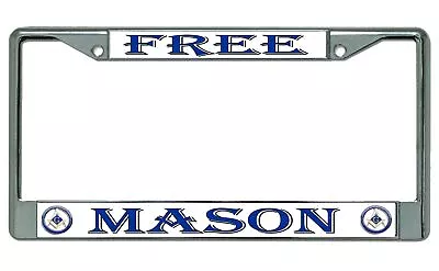 Free Mason Chrome License Plate Frame • $22.99