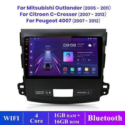 $220.99 • Buy 9  Car Stereo For Mitsubishi Outlander Android 11 Radio GPS Navi Head Unit WIFI
