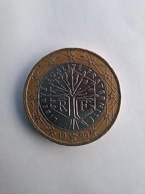 1 Euro Coin RF France 1999 • £2989.94