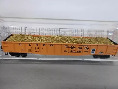 Micro-trains-d & Rgw-50' Gondola W/load #56424-n Scale • $22