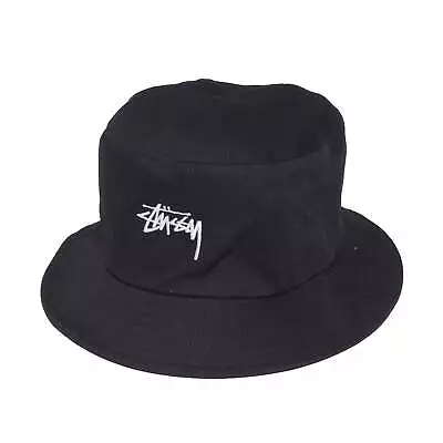 Stussy Stock Bucket Hat Black • $39.95