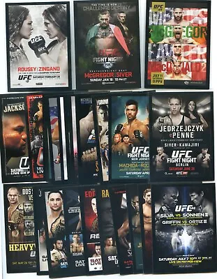 2015 Topps Chronicles UFC PICK YOUR CARD Base Insert Set FIGHT POSTER PREVIEW • $1.49