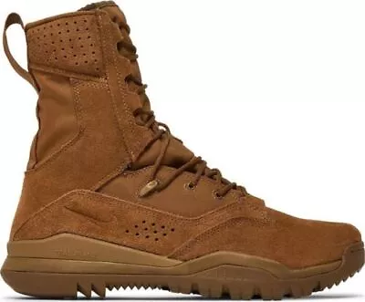 Nike Men's SFB Field 2 8  Leather Full Lace Coyote Brown Military/Tactical Boots • $54.99