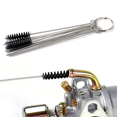 £3.86 • Buy Fit For Carburetor Carbon Airbrush Spray Gun Remove 10 Clean Needles 5 Brushes