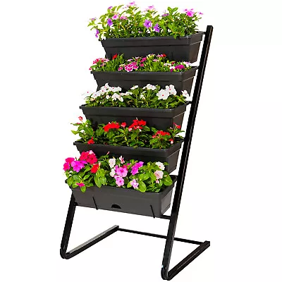 CERBIOR Vertical Garden Planter Box Outdoor Elevated Raised Bed Vegetable Flower • $94.99