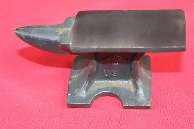 Vintage 219 L USA Cast Iron Mini Jewelers Anvil Blacksmithing 5  Long. • $15.89