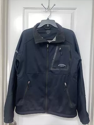 Cabela’s Guidewear Windstopper Black Zip Up Hooded Jacket Women’s Large • $34.90