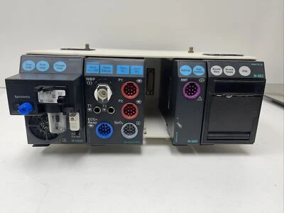 $799 • Buy GE Datex Ohmeda Module Rack   M-CAIOV-03 Gas Module Defend M-ESTP M-NIBP M-REC