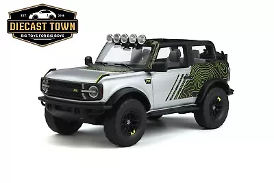 1/18 GT Spirit Ford Bronco By RTR From 2022 Iconic Silver GT404 • $129.95