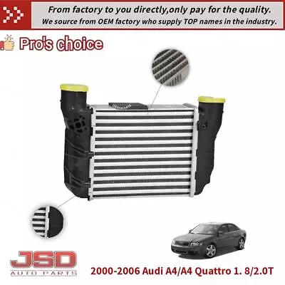 New Intercooler / Charge Air Cooler  For Audi A4 Quattro 8E0145805L 4401-1109 • $70.98