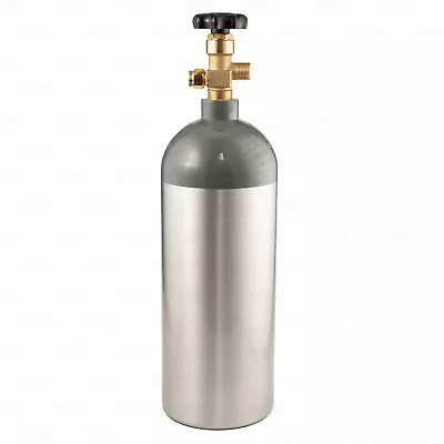 5LB CO2 Tank Aluminum Cylinder For Aquarium Greenhouse Hydroponics CGA320 Valve • $74.99