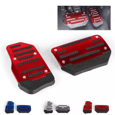 [Red] Non-Slip Automatic Gas Brake Foot Pedal Pad Cover Car Accessories Parts • $6.49