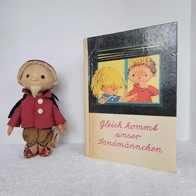 Very Rare 1950s Vintage Sandman German Toy Doll In Mint Condition With Book • $150