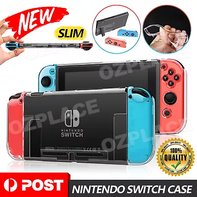 For Nintendo Switch Case Zuslab Slim Clear Soft Shockproof Protective Cover OZ • $6.95