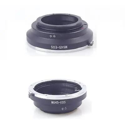 M645-EOS Adapter Mount For Mamiya 645 M645 Mount Lens To For Canon EOS EF EF-S • £31.90