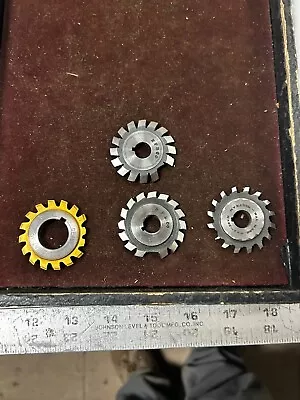 MACHINIST TOOLS LATHE MILL Machinist Lot Of Gear Cutting Saw Blades • $9.99