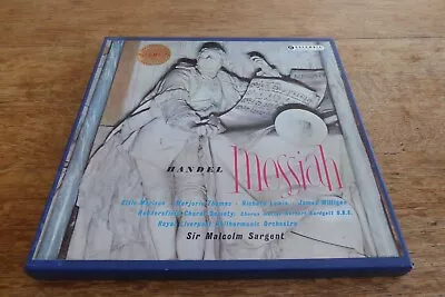£45 • Buy Handel Messiah Sargent RLPO UK ED1 Columbia B/S Stereo SAX 2308-10 3xLP Set