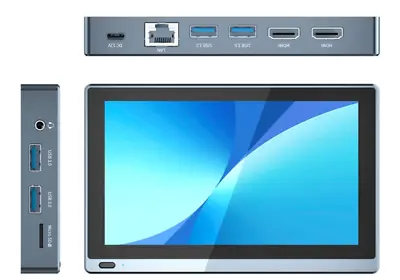 5.5  Touch Screen Mini PC Micro Computer Desktop Tablet N5095 8+256GB W Battery • $261.30