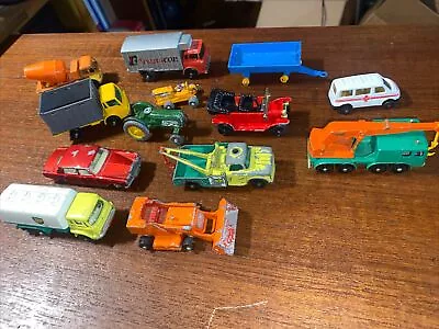 A Lot Of 11 Vintage Leslie Diecast Cars And Two Other • $5.50