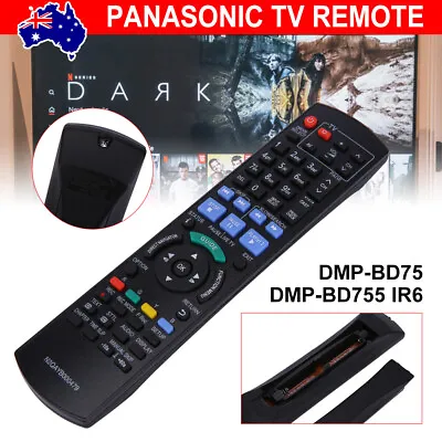 Smart TV Remote Control Replacement For Panasonic Viera LCD DMP-BD75 DMP-BD755 • $14.45