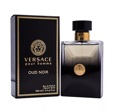 Versace Pour Homme Oud Noir 3.4 Oz EDP Cologne For Men New In Box • $61.99