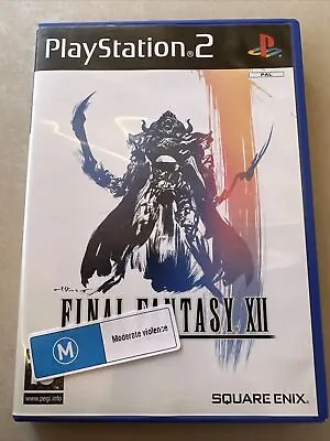 Final Fantasy XII (12) -  PS2 (PlayStation 2) - Complete With Manual - PAL • $14.96