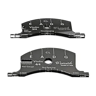 3/4 4/4 Violin Viola-Cello-Bass Bridges Mold Template Fingerboard Scraper Repair • $16.92