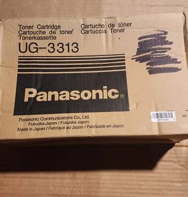 Panasonic UG-3313 Black Fax Toner Cartridge Factory Sealed New  • $24.99