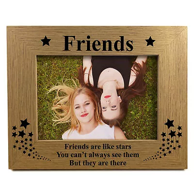 Friendship Gift BEST FRIEND Photo Frame Friends Are Like Stars Birthday Gift • £7.99