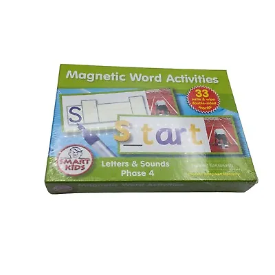 Smart Kids Magnetic Word Actives Letters And  Sound Phase 4 Adjacent Consonants • £11.99