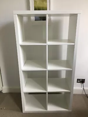 2 X Ikea Kallax Shelving Unit White Used • £15
