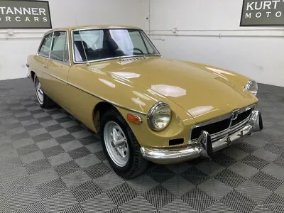 1973 Mg Mgb 1973 Mgb Gt Sports Coupe. Harvest Gold Very Dark Blue Trim. • $11900