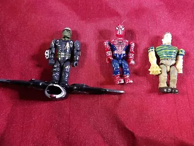 MegaBloks Spider Man 3 Harry Osborn And Sandman Lot With Glider • $100