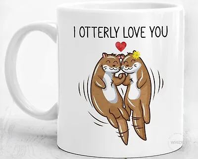 $26.99 • Buy Husband Boyfriend Gift For Him Fiance Mug Otter Gifts Anniversary Valentines Day