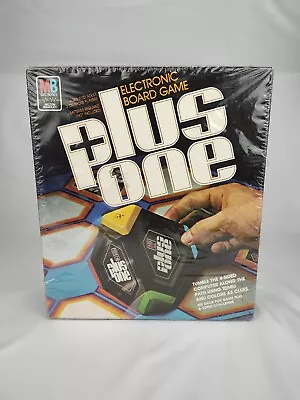 NIB Plus One Electronic Board Game Vintage By Milton Bradley 1980 Sealed • $31.97