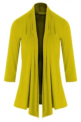 $15.99 • Buy JD Style Womens Lightweight 3/4 Sleeve Open Front Cardigan-USA-1189 (S-5X)Plus