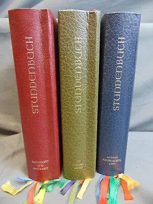 $89 • Buy STUNDENBUCH/THE LITURGY OF HOURS 3 Volumes GERMAN BOOKS Christmas Easter Prayers