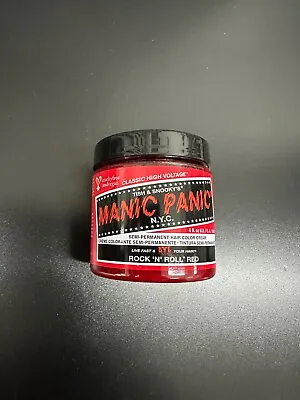 Manic Panic Hair Dye Semi-Permanent Hair Color 4oz ( Rock'N'Roll Red)!!! • $11.51