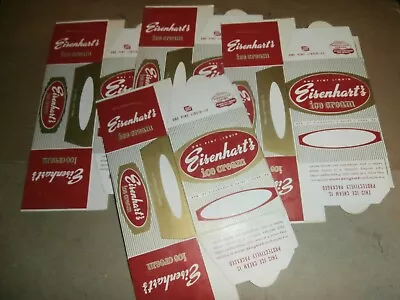 4 Vintage Eisenhart's Dairy York PA Pint Ice Cream Boxes • $12.99