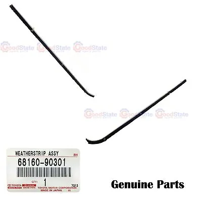 GENUINE Toyota Landcruiser FJ40 FJ43 FJ45 Front Inner Door Weatherstrip Pair • $91.55