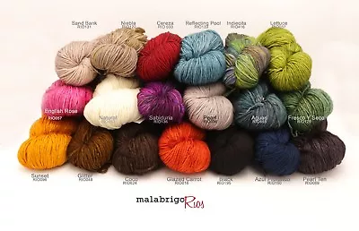 Rios By Malabrigo - Worsted Weight Yarn Plied Superwash Merino Wool 46 COLORS • $18.85