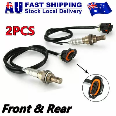 $35.99 • Buy 2PCS Front Rear OXYGEN SENSOR For HOLDEN ASTRA TS AH BARINA COMBO XC Z18XE 1.8L