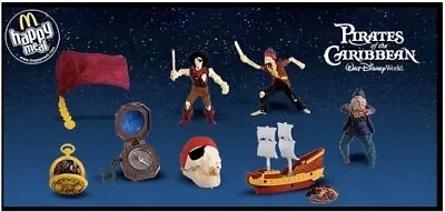 2008 Pirates Of The Caribbean Disney World Mcdonalds Happy Meal Toys - U - Pick • $4.99