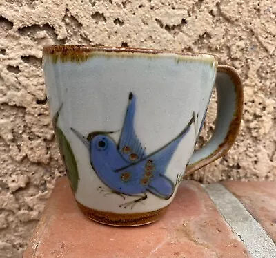 Vtg Ken Edwards El Palomar Tonala Bird Butterfly Mug Coffee Cup Studio Folk Art • $9.99